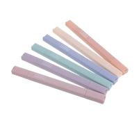 HOODANCOS 6pièces Surligneurs Pratique Marqueurs Étude Pour Étudiants Surligneurs De Lecture Stylos De Couleur Esthétique Pour Codage Couleur Tenue De Journal