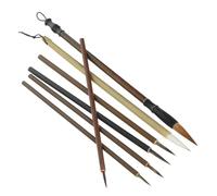 HOODANCOS 7 Pièces Lot De Stylos De Calligraphie Chinoise à Encre Traditionnelle Pour Débutants De Pinceaux Écriture Pour Maîtriser La Calligraphie