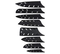 HOODANCOS 8 pièces Protections Couteaux de Cuisine Gaine Lame Chef Multi- Manche Sécurisé pour Randonnée Camping et Usage Domestique Protection Tranchants et Transport Facile