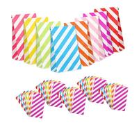 HOODANCOS 80 Pièces Small Paper Gift Bags Treat Bags For Snacks Candy Popcorn Party Favors Versatile Decoration Sacs