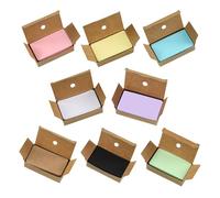 HOODANCOS 800 Pièces Cartes Vierges Manuscrites pour DIY Mots Anglais Papier Format Pratique pour Étude et Bureau Couleur Aléatoire