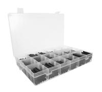 HOODANCOS 900 Pièces Kit de Gaines Thermorétractables Noires Manchon Isolant Flexible pour Fils Électriques Protection Sécurisée pour Câblage Automobile Domestique et Réparation DIY Pouce