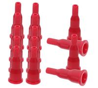 HOODANCOS Adaptateur de Recharge de Gaz pour Briquet au Butane 20 Pièces Embout en Laiton Conversion de Cartouche Usage Camping Randonnée Extérieur