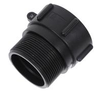HOODANCOS Adaptateur IBC Réservoir Filetage Grossier avec Joint Étanchéité Connecteur Tuyau Jardinage Plastique Alimentaire Résistant Quimie Raccord Cuve pour Arrosage