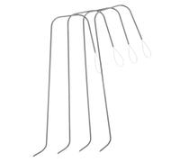 HOODANCOS Aiguilles à Perler Courbes en Métal Robuste pour Fabrication de Bracelets et Colliers Aiguilles à Grand Chas Ergonomiques Outil Portable pour Bijoux DIY et Perlage Facile