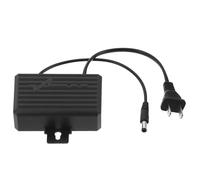 HOODANCOS Alimentation 12v 2a pour Caméra de Surveillance Extérieure, Protection Les Surcharges, Anti-interférence, Montage Mural, Matériau Plastique et Alliage Noir, Étanche pour Usage
