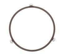 HOODANCOS Anneau de Support à Roulettes pour Micro-ondes en Plastique Hauteur Réglable Minimisant Vibrations et Bruit pour Plateau Tournant Moderne