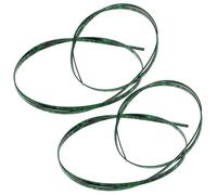 HOODANCOS Bandes de Reliure pour Guitare Acoustique et Électrique, Lot de 2 Baguettes en Plastique Solide, Filet Décoratif pour Bordure de Corps, Accessoires Universels pour Guitare,