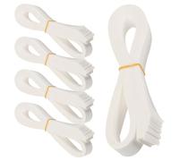 HOODANCOS Bandes Monétaires pour Espèces en Papier Coton Blanc 36 Cm X 200 Pièces Sangle de Monnaie pour Banque Usage Professionnel et Gestion D'argenté