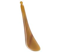 HOODANCOS Bâton de Massage en Corne de Yak Naturel, Forme Ronde Légère Texture Fine, Outil Gua Sha Pratique pour Visage et Yeux, Accessoire de Massage Confortable