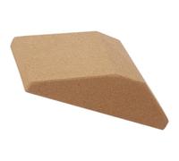 HOODANCOS Bloc de Yoga en Liège Antidérapant 1pc, Planche Inclinée Compacte pour Étirement des Mollets et Squats, Accessoire Fitness Multifonction Intérieur Extérieur, Support Stable