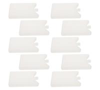 HOODANCOS Blocs Réfrigérants Réutilisables 200G pour Climatiseur et Transport Alimentaire Accumulateurs de Froid pour Expédition de Remède et Conservation Pack de 10 Unités Blanches