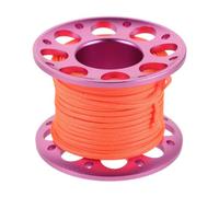 HOODANCOS Bobine Tressé D'aluminium Fil en de Plongée Alliage avec Mécanisme à Roulement à Billes Intégré, Fil en Nylon Réduit sous l'eau pour Snorkeling et Spéléologie
