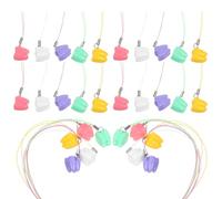 HOODANCOS Boîte à Dents Perdues pour Garçon et Filles 50pcs en Plastique avec Design Ludique, Rangement Sécurisé pour Souvenirs de Dents de Lait, pour Présents de Fête