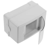 HOODANCOS Boîte de Jonction Électrique Extérieure Étanche 3 Voies en Abs et Pc, Courant Nominal 63 A, Sécurité Optimale pour Maisons, Design Moderne et Facile à Nettoyer
