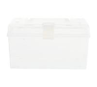 HOODANCOS Boîte De Rangement Transparente Multi-fonctionnelle Avec Couvercle Organiseur Portable Pour Médicaments Accessoires Et Articles Ménagers Capacité Pour Voyages Et Activités De