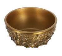 HOODANCOS Bol Trésor Cuivre Pur Feng Shui Décoration Maison et Entrée Bassin Richesse Symbole de Chance Ornement Élégant pour Prosperité et Énergie Positive