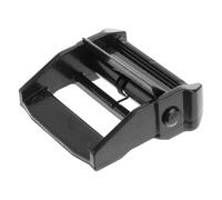 HOODANCOS Boucle à Came en Alliage de Zinc 50 Mm Accessoire de Sangle Noir Électrophorèse Tendeur de Sangle Réglable pour Arrimage Voiture, Fixation Textile Résistante, 1 Pièce