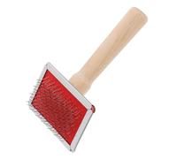 HOODANCOS Brosse de Toilettage pour Chien et Chat Peigne Démêloir pour Poils Longs Améliore Douceur et Brillance Du Pelage Outil Confortable à Manche Ergonomique Soin pour Animaux de