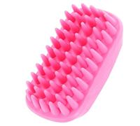 HOODANCOS Brosse de Toilettage Silicone pour Chiens et Chats Brosse de Bain et Massage Double Fonction Shampooing et Massage Douce pour Poils Longs Élimination des Poils Morts