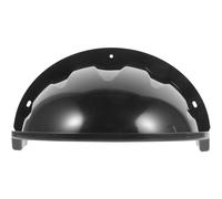 HOODANCOS Cache-caméra à Pluie de Sécurité Extérieur Noir en ABS Protection Imperméable la Pluie, Robuste et Élégant, pour Système de Caméra de Surveillance