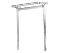 HOODANCOS Cadre D'Appui-Tête pour Siège Auto Cadre Intérieur D'Appui-Tête Supports De Fixation De Remplacement Argenté