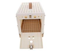 HOODANCOS Cage de Transport pour Oiseaux en Plastique Pliable Bac Inférieur Détachable pour Domestication et Entraînement de Pigeons