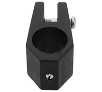 HOODANCOS Capuchon D'extrémité en Nylon pour Toit Bimini de Bateau Noir, Accessoire Marin Antidérapant Protégeant Bateau, pour Environnements Lacustres