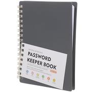 HOODANCOS Carnet de Mots de Passe Multi-usage A6 en Papier avec Onglets Alphabétiques Spirales pour Gestion Sécurisée et Utilisation Portable au Quotidien