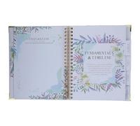 HOODANCOS Carnet de Planification de Mariage Romantique Bloc-notes D'engagement et Souvenirs en Papier Organise Votre Cérémonie Style et Simplicité