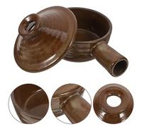 HOODANCOS Casserole avec Couvercle Pot à Soupe Antiadhésif Ustensile de Cuisine Pratique pour Cuisson Saine Léger et Facile à Nettoyer pour Mijotés et Plats Sauce