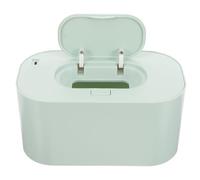 HOODANCOS Chauffe-Lingettes USB Portable en Plastique Vert Chauffe-Mouchoirs Humides sans Fil Chauffe-Lingettes pour Véhicule et Maison Dispositif Compact pour Bébé