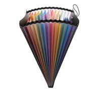 HOODANCOS Classeur Accordéon Vertical à 13 Compartiments Extensible Organiseur Multifonction en Plastique Noir pour Documents A4 Pochette Multicouche pour Bureau et Étudiants Rangement