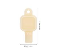 HOODANCOS Clé pour Distributeur Papier Toilette et Essuie-Tout Plastique Mécanisme Large pour Protection Hygiénique Accessoire de Maintenance pour Boîte à Mouchoirs Décorative