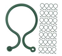 HOODANCOS Clips pour Tiges de Vigne 100 Pièces, Pinces de Jardinage Réutilisables en Plastique, Maintien Fiable pour Plants de Tomates et Autres Plantes Potagères