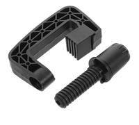 HOODANCOS Collier de Serrage en Plastique Noir pour Volant de Simulation de Course, Installation Rapide et Utilisation Polyvalente pour Simulateurs de Conduite