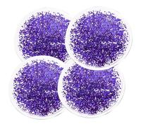 HOODANCOS Compresses Oculaires Rafraîchissantes en Gel, Masque Yeux Cryothérapie Réutilisable, 2 Paires Violet, Pack Été Détente et Fatigue Oculaire à Domicile