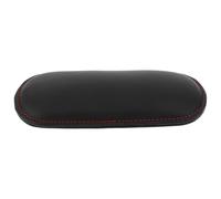 HOODANCOS Coussin Accoudoir Réduisant la Fatigue pour Voiture en Cuir Noir, Support de Jambe Ergonomique Résistant et Stylé pour Conduite Confortable