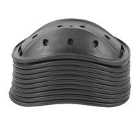 HOODANCOS Coussinet de Mentonnière de Casque de Sécurité Noir en Plastique pour Casque Portable et Léger Lot de 10 Pièces pour Usage Sécuritaire