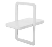 HOODANCOS Couvercle de poubelle encastré en acier inoxydable 27 CM couvercle à charnière blanc 430 adapté à la cuisine et salle de bain ouverture pivotante pour comptoir protection