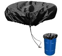 HOODANCOS Couvercle de Seau Oxford Résistant Protection Poussière Pluie pour Contenant Adapté Poubelle et Récipient de Stockage