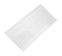 HOODANCOS Couverture Transparent en PVC pour Planners et Livres Antidérapante Compatible Hoboweeks Style Simple et Élégant pour Usage Varié