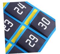 HOODANCOS De Rangement pour Téléphone Portable De Rangement La Porte Support De Téléphone Portable De Classe Pochettes De Bibliothèque Suspendu Mural Bleu Tissu Non Tissé