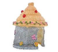 HOODANCOS Décoration en Résine pour Terrarium Repaire pour Reptiles Maison de Cachette Taille Moyenne Aménagement Paysager Animal de Compagnie Petits Reptiles