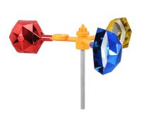 HOODANCOS Dispositif Réfléchissant Couleur Aléatoire pour Oiseau en Métal Résistant aux Intempéries Réflecteurs en Spirale Décoration Automne pour Jardin et Allée Oiseaux