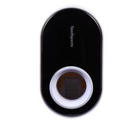 HOODANCOS Distributeur Automatique de Dentifrice sans Perçage Noir et Blanc Presse-Tubes Mural Pratique Support Hygiénique Sans Contact pour Salle de Bain Installation Facile Gain de