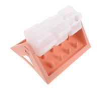 HOODANCOS Distributeur Interactif Anti-Fuite pour Friandises Chien Rose Bouton-Poussoir Puzzle Alimentaire Lent Compatible Croquettes et Aliments Humides Entraînement et Repas en