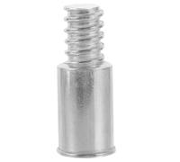 HOODANCOS Embout Fileté Résistant la Rouille 25mm en Alliage D'aluminium Usage Polyvalent pour Manche à Balai Adapté pour Tiges en Fer et Manches de Balai