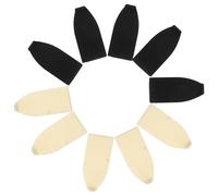 HOODANCOS Embouts D'archet pour Violon et Violoncelle 10 Pièces en Plastique, Accessoires de Réparation pour Instruments à Cordes, Pièces de Rechange Antidérapantes pour Jeu Précis, Adaptés