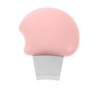 HOODANCOS Éponge exfoliante pour le visage avec spatule à peau en acier inoxydable, outil de nettoyage et suppression des points noirs, idéal pour soin du visage à domicile